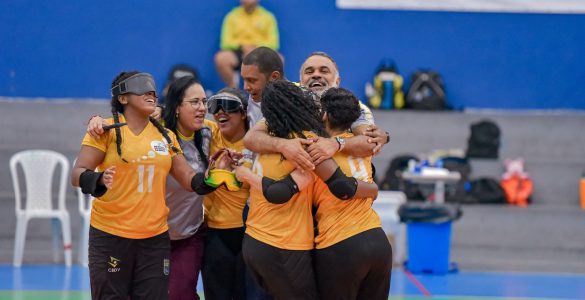 Goalball feminino do ICB na final do Regional Nordeste Goalball feminino do ICB na final do Regional Nordeste